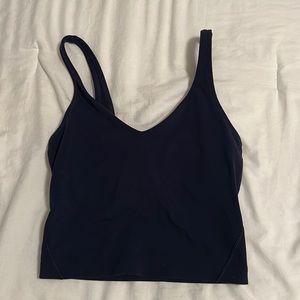 Lululemon align tank in navy blue (Size 0)